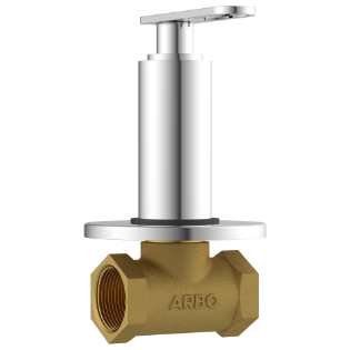 IX-2824 Concealed Stop Cock 20mm Body With Upper Part Set