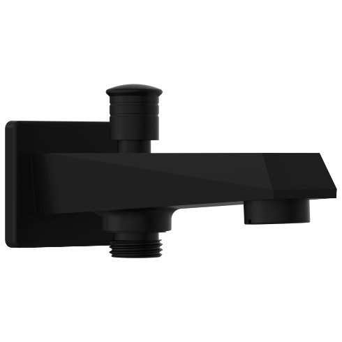 SP-MB-5318 Bath Tub Spout With Button Attachment (Lavish Collection) (Matt Black)