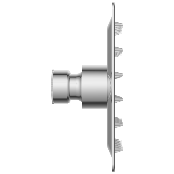 OS-09 Ultra Slim Overhead Shower 4" x 4" Inch