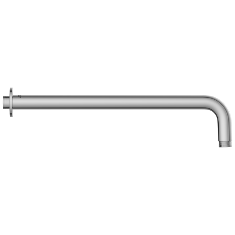 SHA-28 S.S. 304 Round Shape With 90° Bend For Wall Mounted Shower Arm With Wall Flange-18" Inch