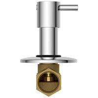 EL-1824 Concealed Stop Cock 20mm Body With Upper Part Set