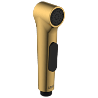 HF-GG-15 ABS Round Health Faucet With Hook & 1.2 Mtr. S.S. Tube (Gold)