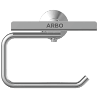 LE-08 Toilet Paper Holder With Shelf (Chrome Finish)