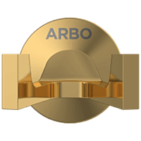 LE-GG-05 Robe Hook (Glossy Gold Finish)