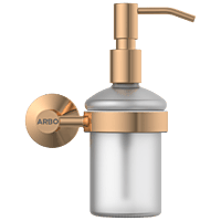 LE-RG-06 Lexus Liquid Soap Dispenser With Brass Pump-Rose Gold