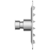 OS-09 Ultra Slim Overhead Shower 4" x 4" Inch