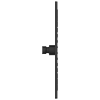 OS-MB-211 S.S. 304 Rainfall Overhead Shower 12" x 12" Inch (Matt Black)