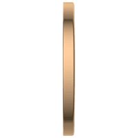 PT-RG-01 Brass Round Wall Flange (Rose Gold)
