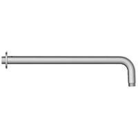 SHA-28 S.S. 304 Round Shape With 90° Bend For Wall Mounted Shower Arm With Wall Flange-18" Inch