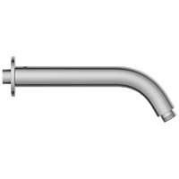 SHA-37 Round Shape With 45° Bend For Wall Mounted Shower Arm With Wall Flange 12" Inch