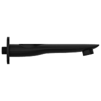 SP-MB-5319 Bath Tub Spout With Wall Flange (Kia Collection) (Matt Black)