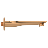 SP-RG-5319 Bath Tub Spout With Wall Flange (Kia Collection) (Rose Gold)