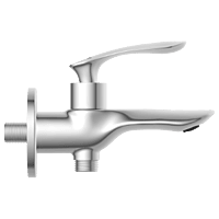 KA-3106 2 Way Bib Tap With Wall Flange