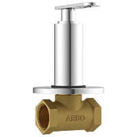 IX-2824 Concealed Stop Cock 20mm Body With Upper Part Set