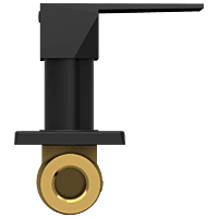 LV-MB-2023 Concealed Stop Cock 15mm Body With Upper Part Set (Matt Black)