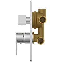 PR-2153 2 Inlet 3 Outlet High Flow Diverter Body With Upper Part Set