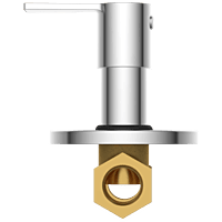RL-4623 Concealed Stop Cock 15mm Body With Upper Part Set