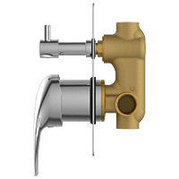 CM-2551 Medium Flow Diverter Body With Upper Part Set