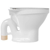 EWC-22111PP Apple EWC S Trap With Normal Close Seat Cover, Hinges, Fixing Accessories