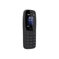 Nokia 105 Single Sim (Black) with charger