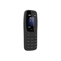 Nokia 105 Single Sim (Black) with charger