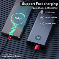IKODOO USB to Type C Cable Unbreakable 45W / 3A Fast Charging Braided Cable