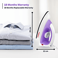 Fabiano OASIS Light Weight Dry Iron 1100 Watt