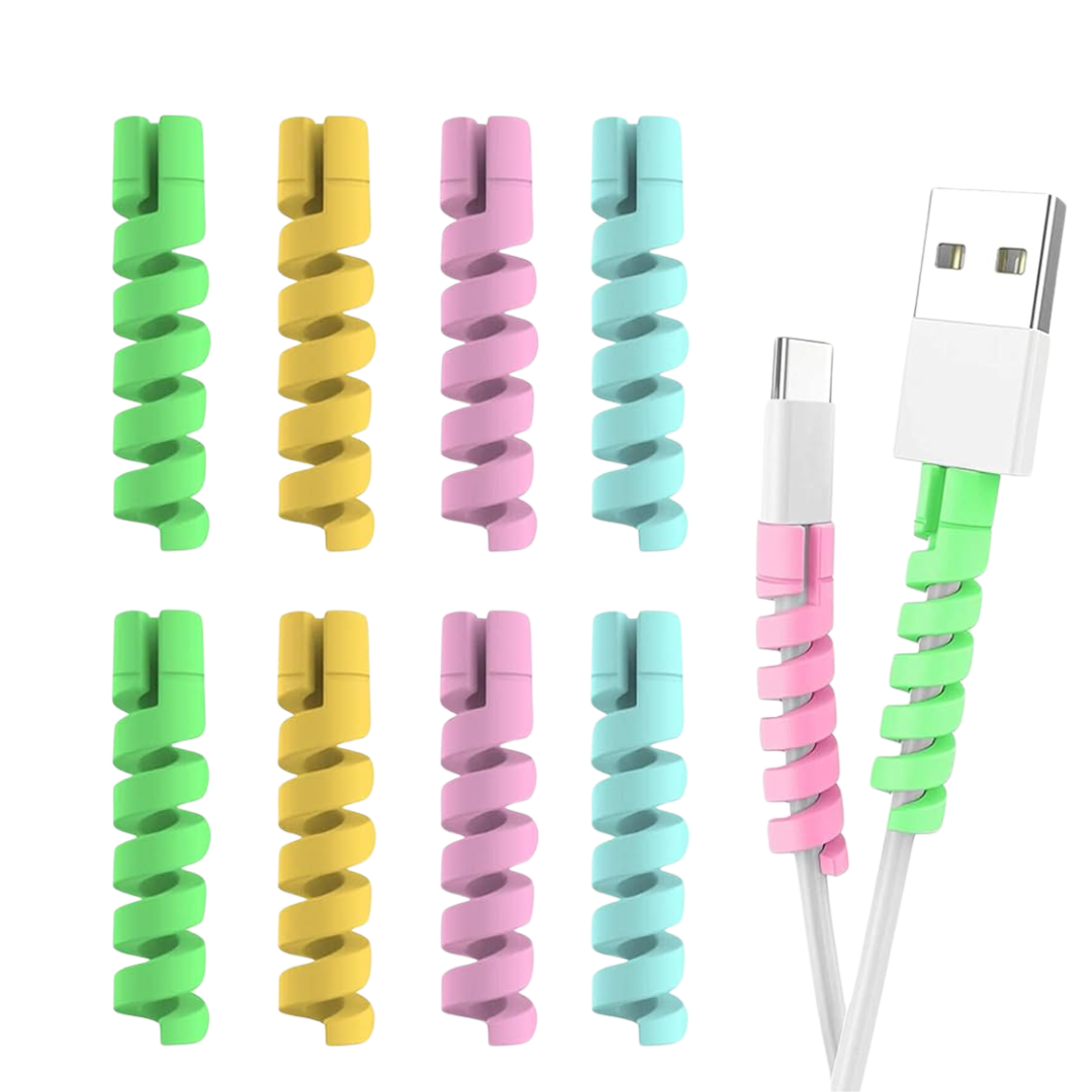Spiral Charger Cable Protector for All  Earphone & Cable Cover