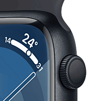 MR9A3HN/A Series-9 GPS 45MM Midnight Watch