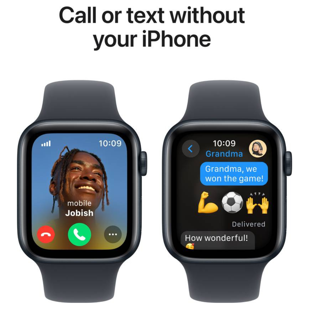 MNPY3HN/A SE GPS+Cellular 44MM Midnight Watch