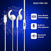LB1 Ligtning Earphones White Foxin