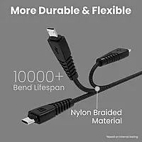 Konnect B Micro USB Cable Black