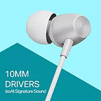 boAt Bassheads 55 Wired Earphones (White)