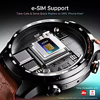 boAt Lunar Pro LTE  Watch (Brown)