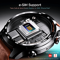 boAt Lunar Pro LTE  Watch (Brown)