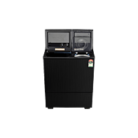 12 KG Washing Machine with Roller Jet Pulsator+, Wind Jet Dry+ , Dual Spin Shower, Onyx Black, 5 Star