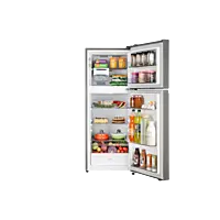 LG 225L Double Door Refrigerator with Smart Mode, Fresh Zone, Dazzle Steel, 1 Star