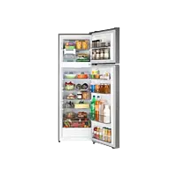 LG 276L Double Door Refrigerator with Smart Inverter Compressor, Smart Mode, Dazzle Steel, 1 Star