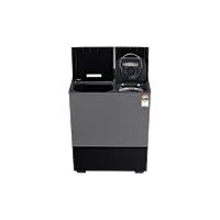 LG 9 KG Semi Automatic Washing Machine with Roller Jet Pulsator+, Rat Away technology, Wind Jet Dry+ Technology, Middle Black, 5 Star