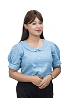 3"x 5" | Scalp topper with side-bang