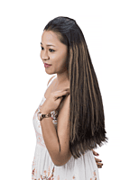 Balayage Seamless 3-Piece Set Clip-in Volumizers
