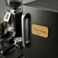 Bamboo Fridge Magnet, No 6, 50 x 25 mm