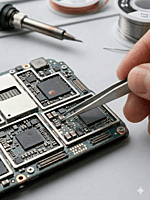 TW4 Tweezer Straight, No 3C, Steel