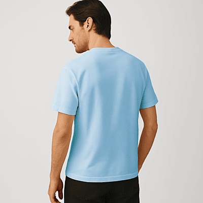 Churrpi Plain T-shirt For Men | Blue
