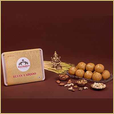 Besan Laddoo (Pure Ghee)