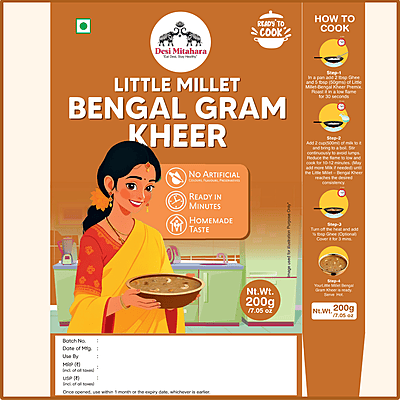 Little Millet Bengal Gram Kheer
