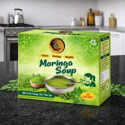 Instant Mix Moringa Soup Powder - Moringa Plain