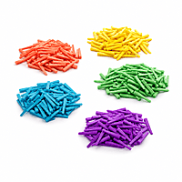 Oro Wooden Wedges | Anatomically Shaped Colour-Coded Dental Matrix Wedges | Box of 100