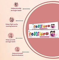 Group Pharma Pediflor 1000 Toothpaste 70gm – Pack of 6