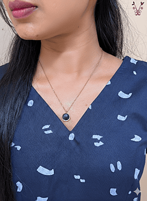 Peplum Set Dark Blue